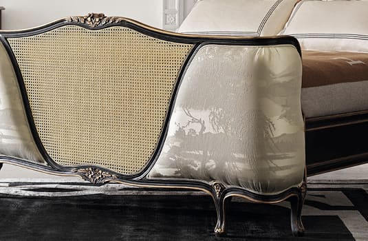 Кровать с венской соломой Фабрика ANGELO CAPPELLINI Sissi 