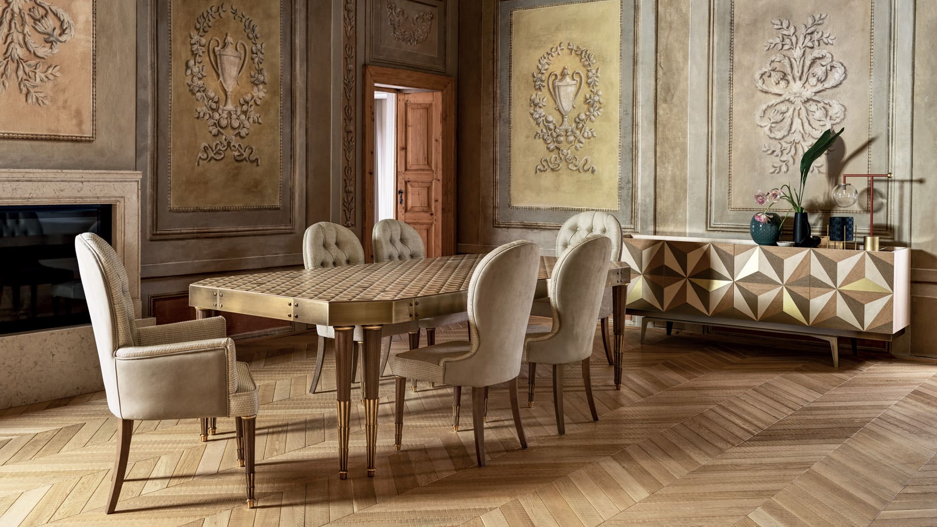 Стол обеденный Фабрика ANGELO CAPPELLINI Tessella 