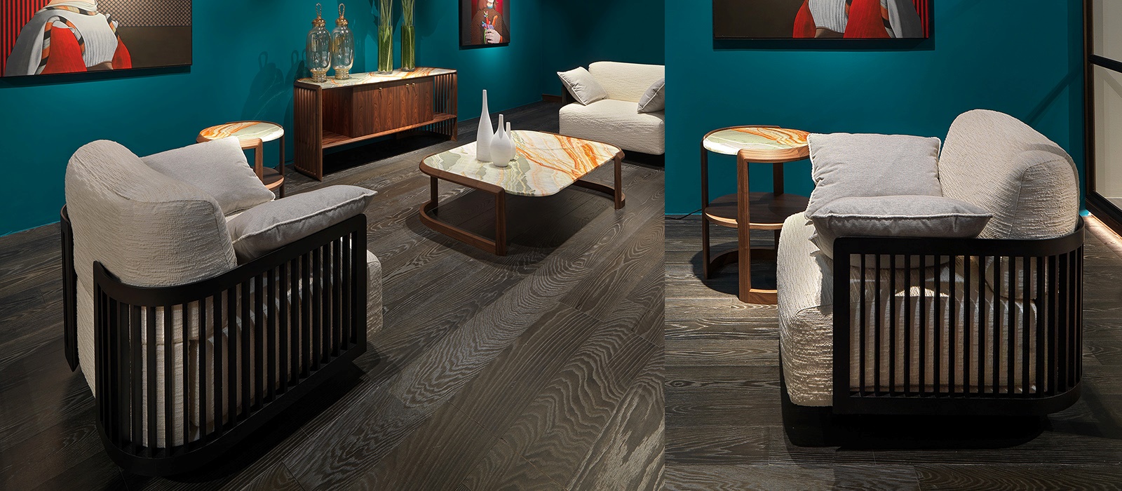 Кресло Фабрика ANNIBALE COLOMBO Lavinia 