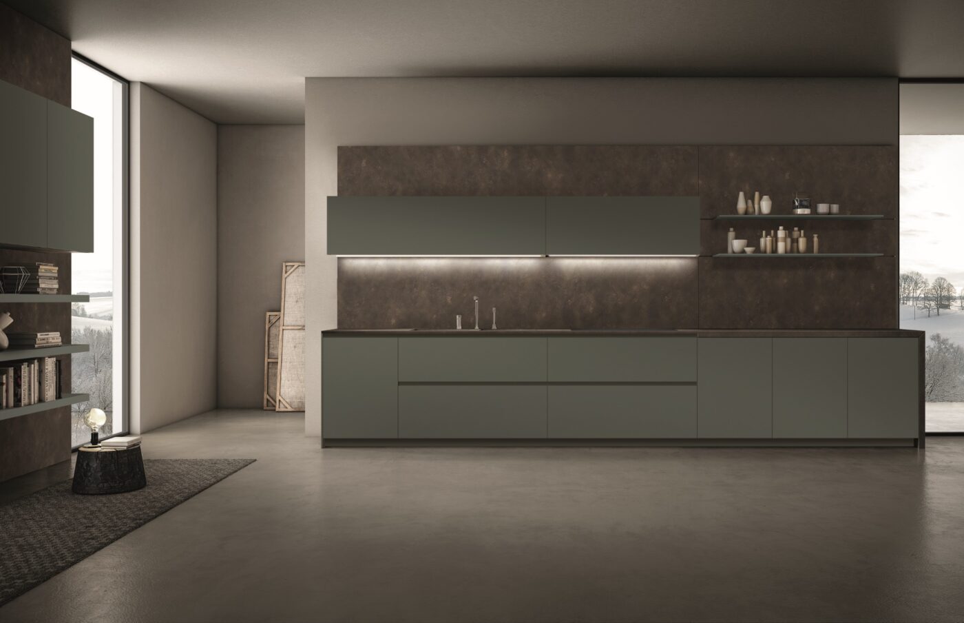 Кухня Фабрика ASTER CUCINE Atelier 