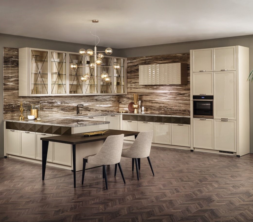 Кухня Фабрика ASTER CUCINE Luxury Glam 