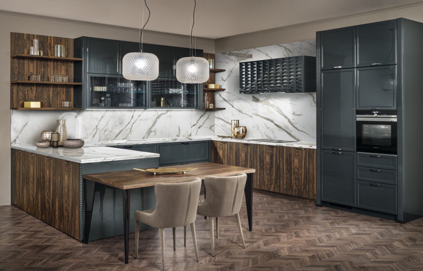 Кухня Фабрика ASTER CUCINE Luxury Glam 