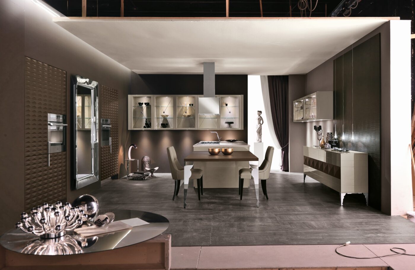 Кухня Фабрика ASTER CUCINE Luxury Glam 