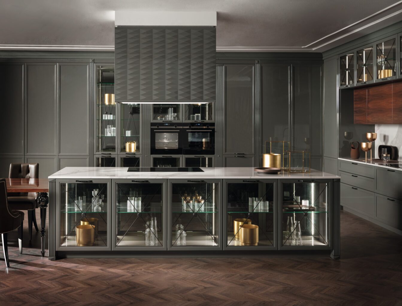 Кухня Фабрика ASTER CUCINE Luxury Glam 