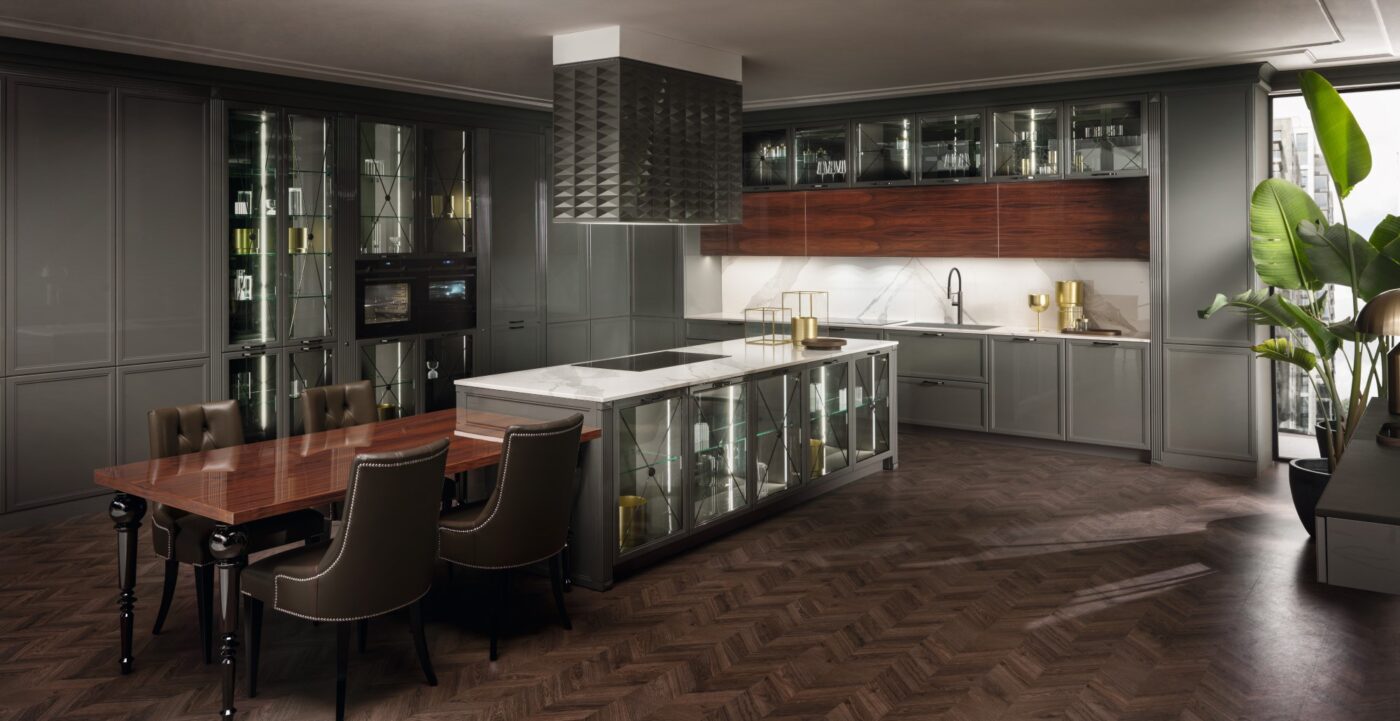 Кухня Фабрика ASTER CUCINE Luxury Glam 