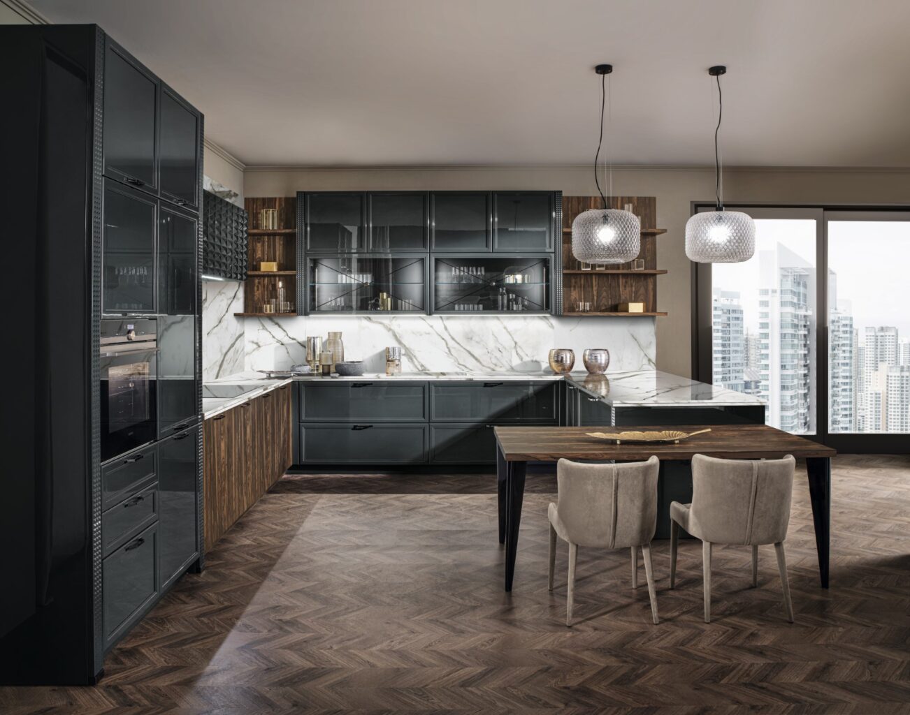 Кухня Фабрика ASTER CUCINE Luxury Glam 