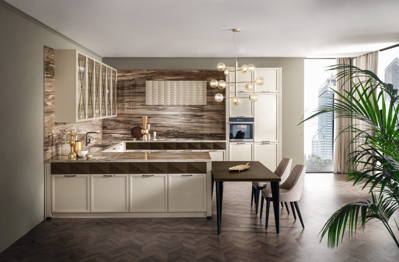 Кухня Фабрика ASTER CUCINE Luxury Glam 