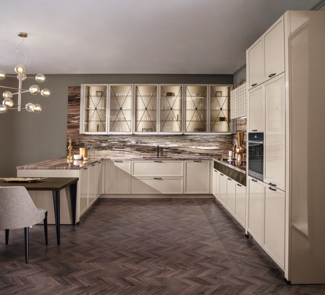 Кухня Фабрика ASTER CUCINE Luxury Glam 