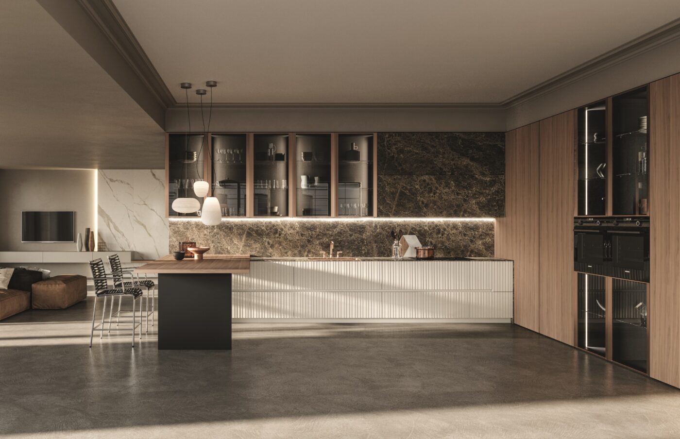 Кухня Фабрика ASTER CUCINE Pure Glam 