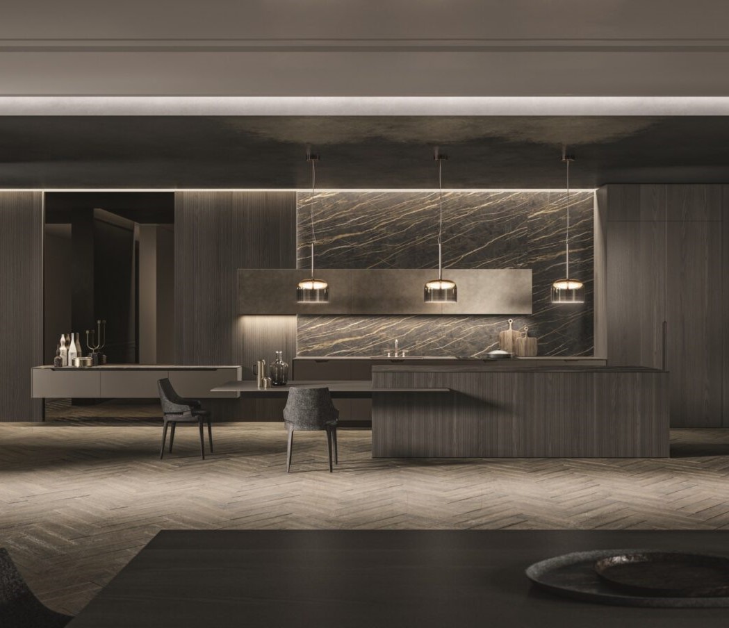 Кухня Фабрика ASTER CUCINE Pure Glam 