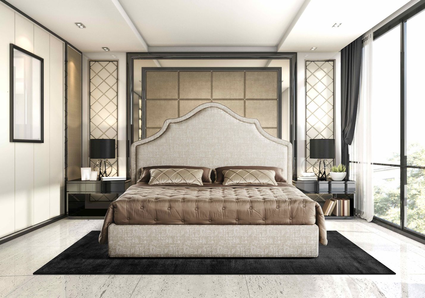 Кровать Bedding Alan 