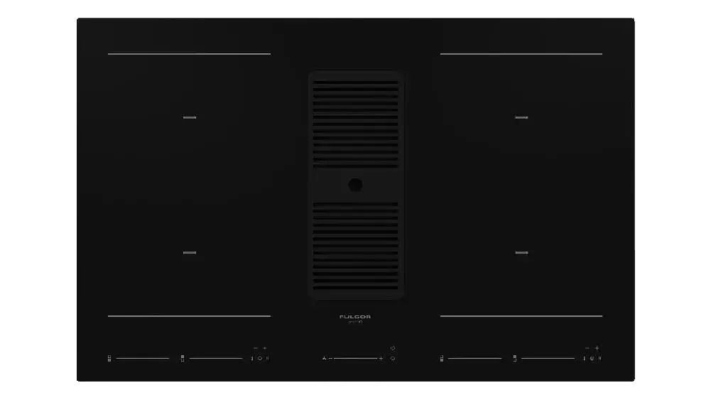 Индукционная варочная панель с вытяжкой Фабрика FULGOR MILANO FCLHD 8041 HID TS BK 2 