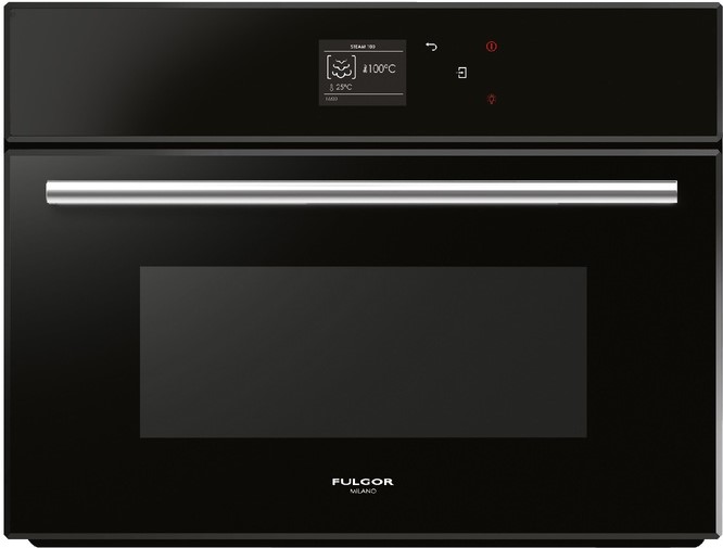 Комбинированный паровой шкаф Фабрика FULGOR MILANO FCSO 4511 TM BK 