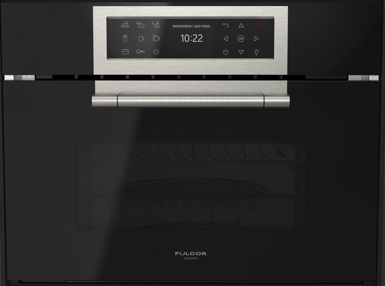 Микроволновая печь с грилем Fulgor Milano FCLGMO 4508 TEM BK 
