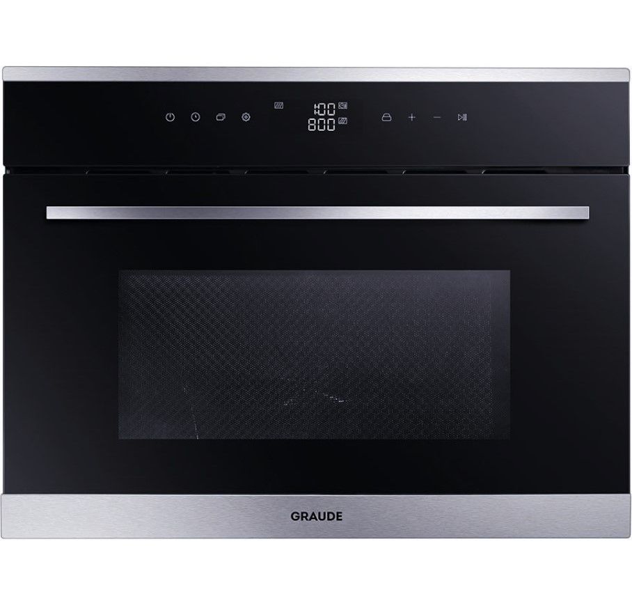 Компактный духовой шкаф с СВЧ и грилем  PREMIUM  Фабрика GRAUDE MWG 45.0 E 