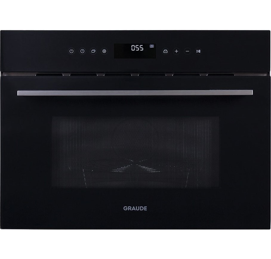 Компактный духовой шкаф с СВЧ и грилем  PREMIUM  Фабрика GRAUDE MWG 45.0 S 