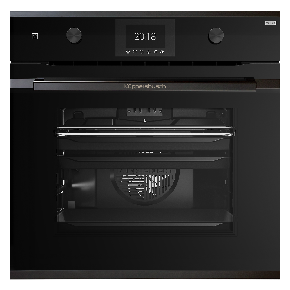 Духовой шкаф Black Chrome Фабрика KUPPERSBUSCH BP 6381.0 S2 
