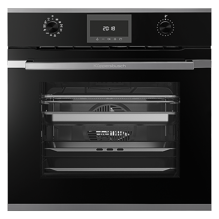 Комбинированный духовой шкаф с паром Silver Chrome Фабрика KUPPERSBUSCH BD 6340.0 S3 