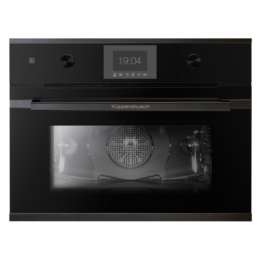 Компактный духовой шкаф Black Chrome Фабрика KUPPERSBUSCH CB 6350.0 S2 