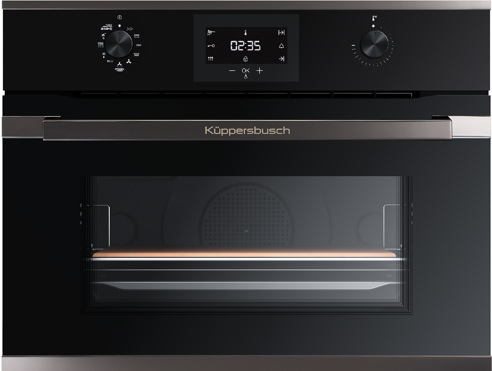 Компактный духовой шкаф Black Chrome Kuppersbusch CBP 6332.0 S2 