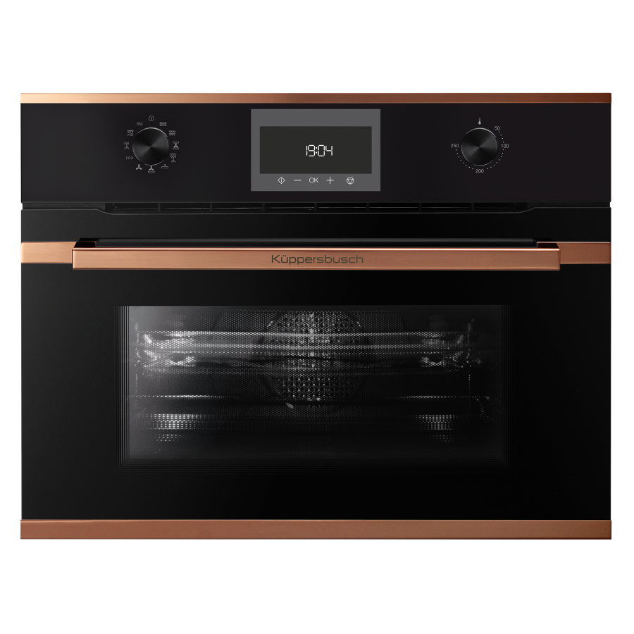 Компактный духовой шкаф с микроволнами Copper Kuppersbusch CBM 6330.0 S7 