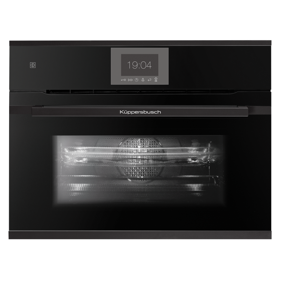 Компактный духовой шкаф с микроволнами Black Velvet Фабрика KUPPERSBUSCH CBM 6550.0 S5 