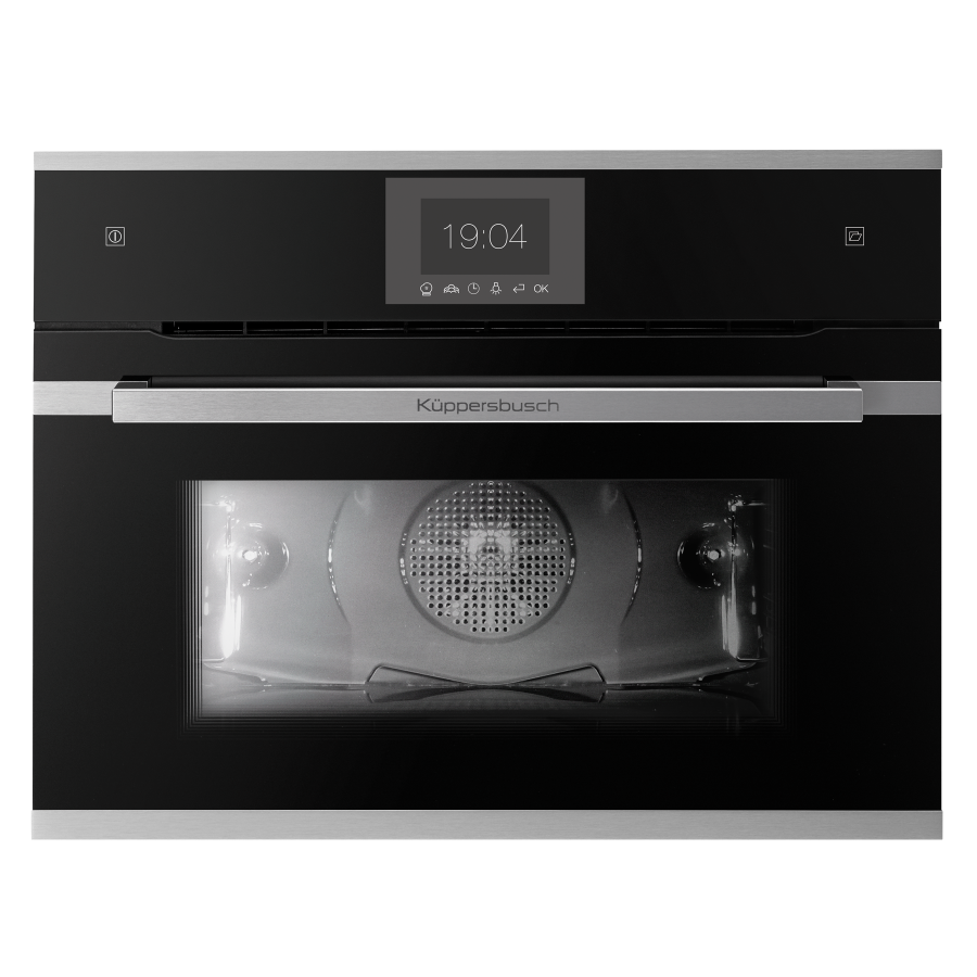 Компактный духовой шкаф с паром Stainless steel Фабрика KUPPERSBUSCH CBD 6550.0 S1 