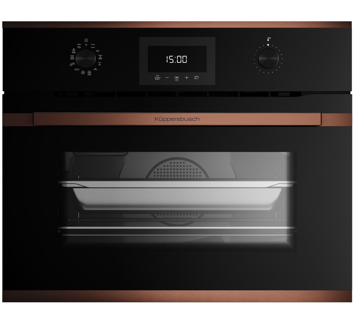 Компактный духовой шкаф с паром   Copper Фабрика KUPPERSBUSCH CBD 6340.0 S7 