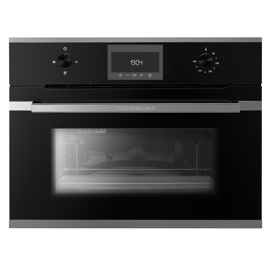 Встраиваемая микроволновая печь Silver Chrome Фабрика KUPPERSBUSCH CM 6330.0 S3 