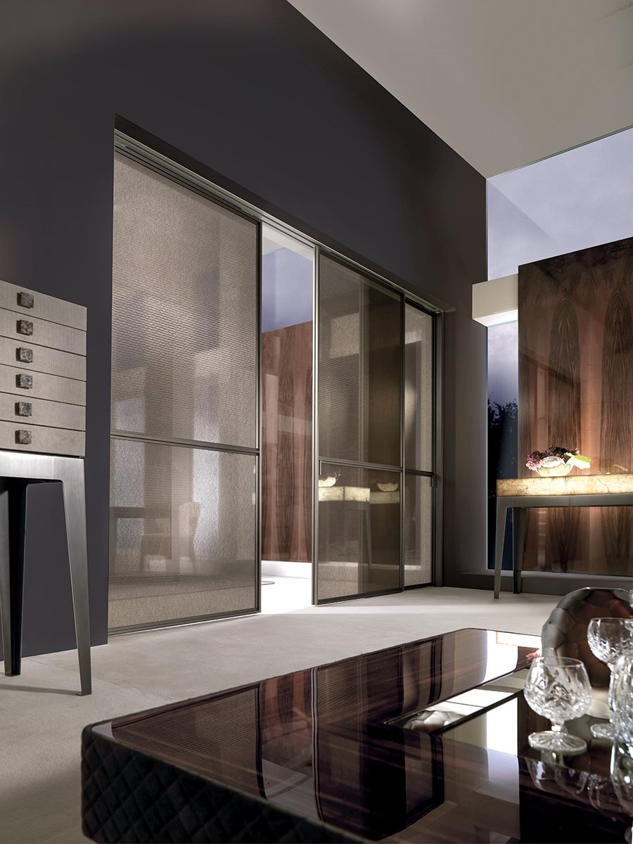 Консоль Фабрика LONGHI Gorky Onyx 