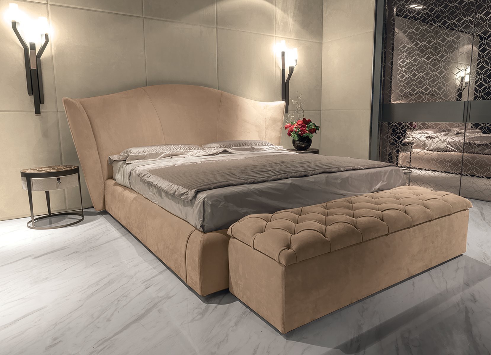 Кровать Фабрика LONGHI Heron 