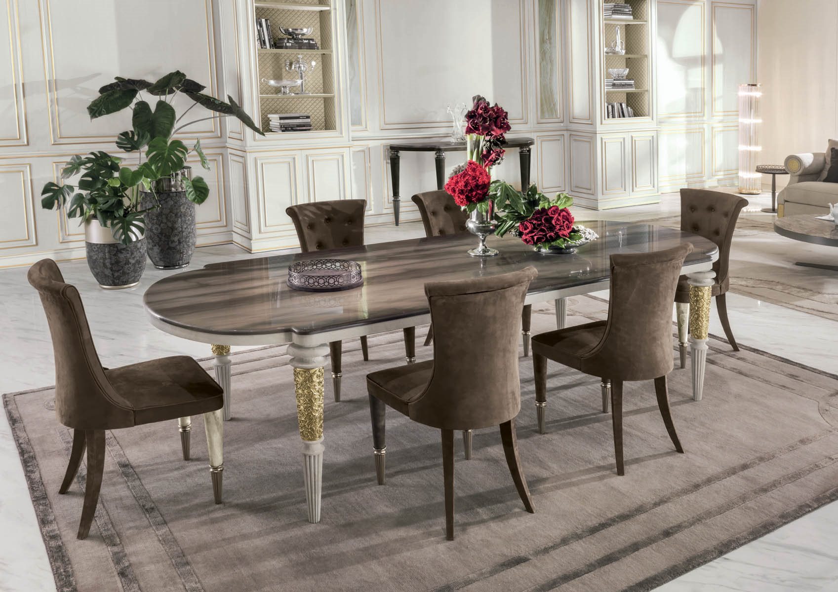 Стол обеденный Фабрика LONGHI Layton 