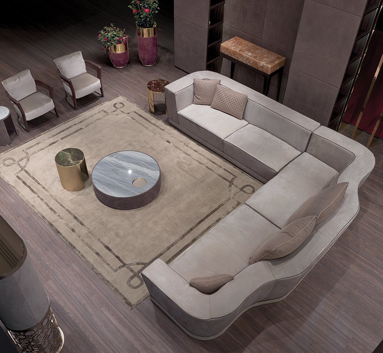 Ковер Фабрика LONGHI Treasure 