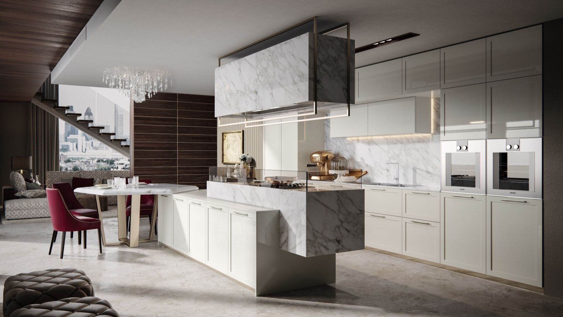 Кухня Фабрика OLD LINE Modern Glamour 