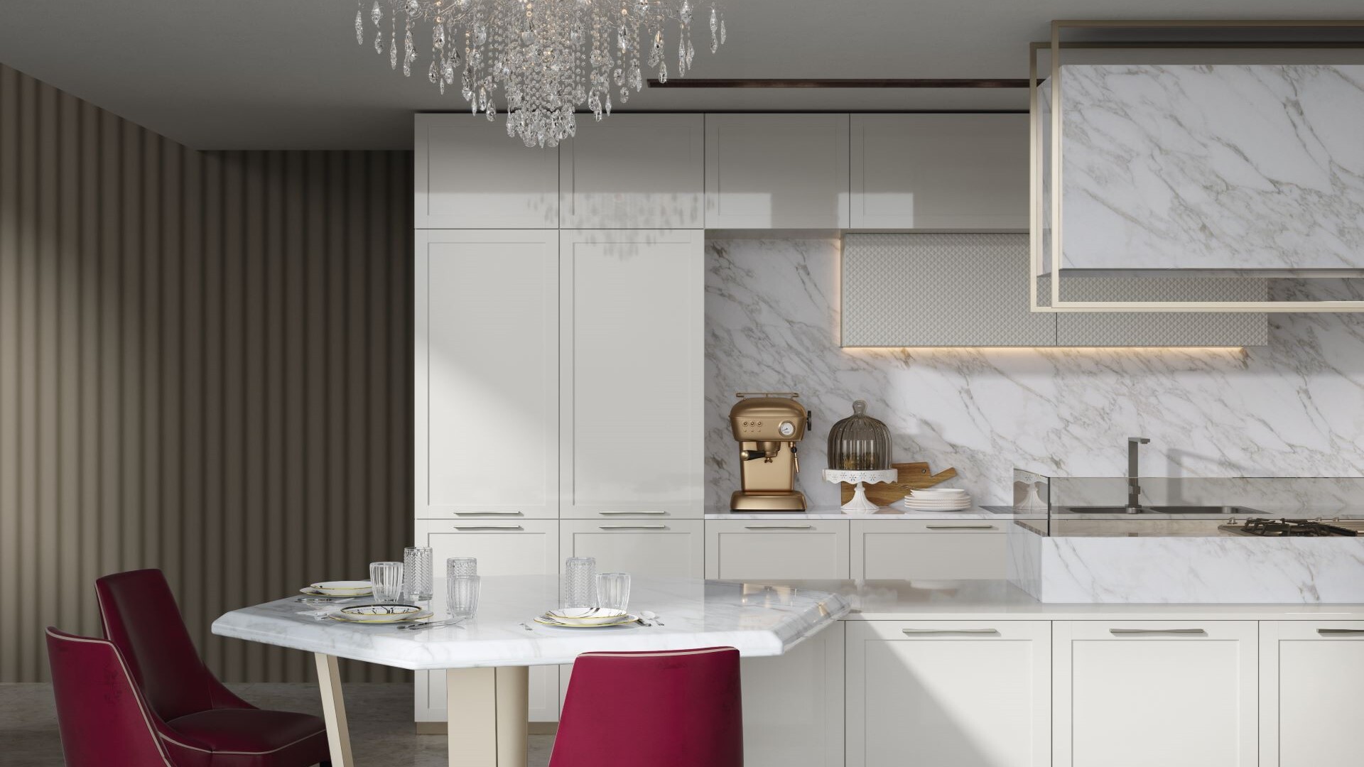 Кухня Фабрика OLD LINE Modern Glamour 
