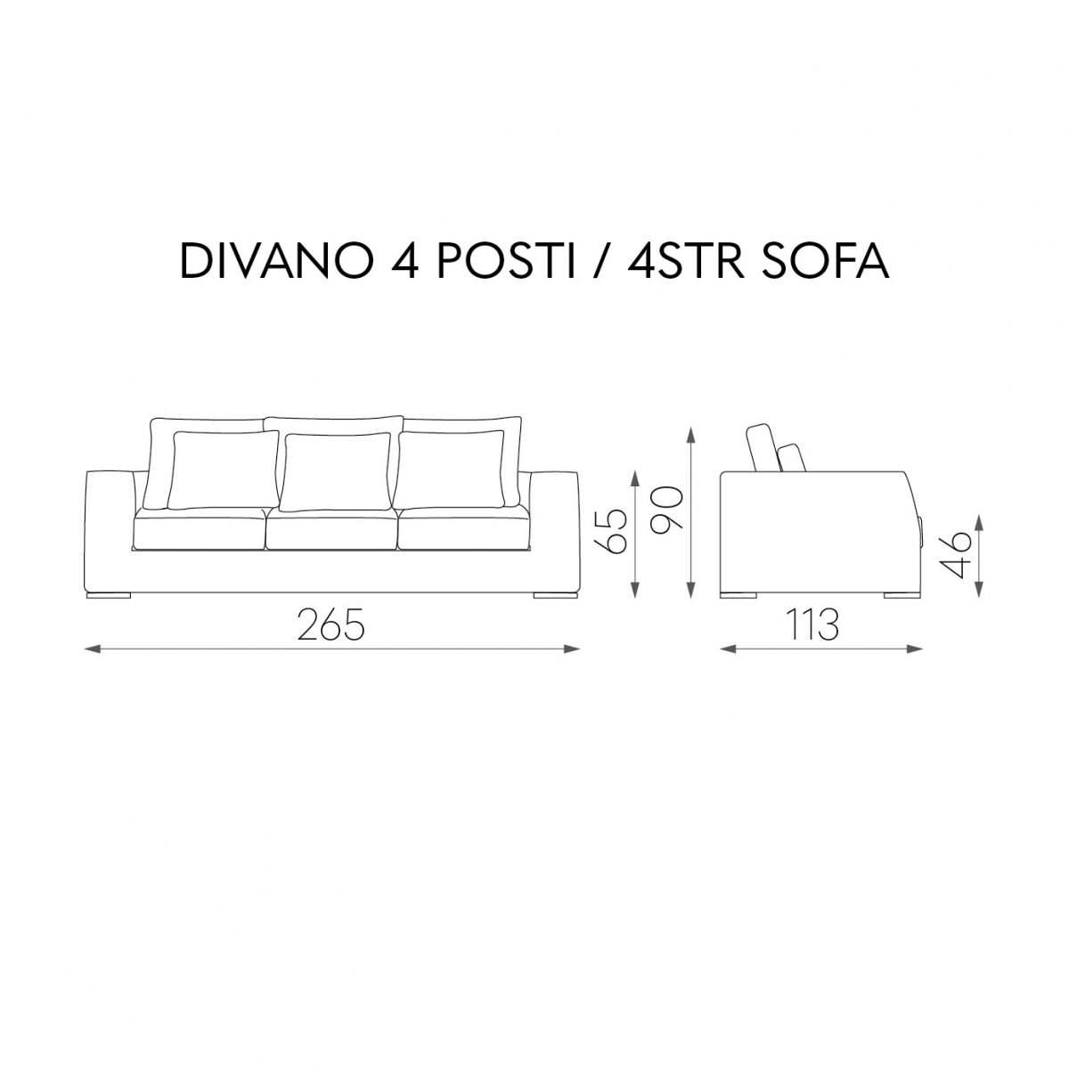 Диван Фабрика TOSCONOVA William sofa 