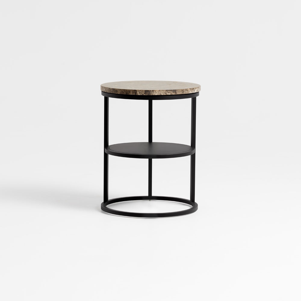 Стол журнальный Фабрика TOSCONOVA Brass st small table 